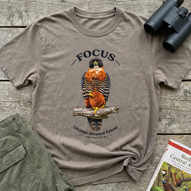 Orange-breasted Falcon shirt